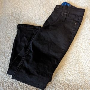 Youth size 8 Black Levi's Jeans